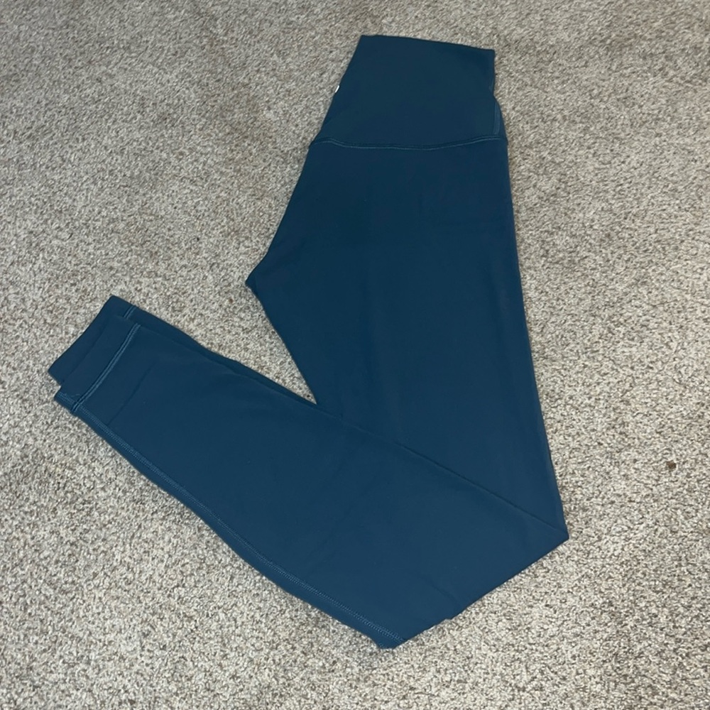 Blue Lululemon leggings